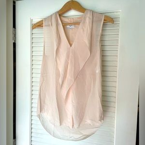 Babaton Aritzia Silk Tank - Blush/Light Pink